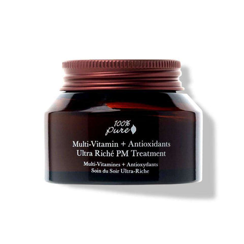 100% Pure® Multi-Vitamin + Antioxidants Ultra Riché PM Treatment at Socialite Beauty Canada