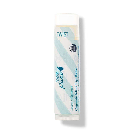 100% Pure® Organic Mint Lip Balm at Socialite Beauty Canada