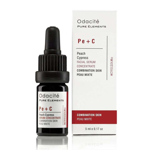 Odacité Pe+C | Combination Skin Peach Cypress Serum Concentrate at Socialite Beauty Canada