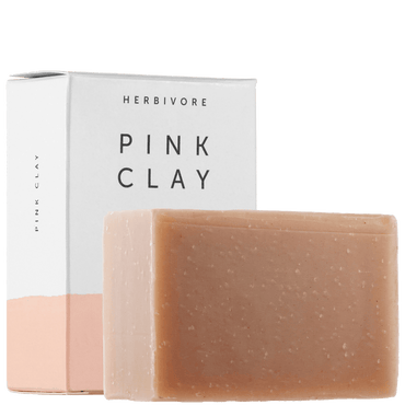 Herbivore Pink Clay Cleansing Bar Soap, Default Title