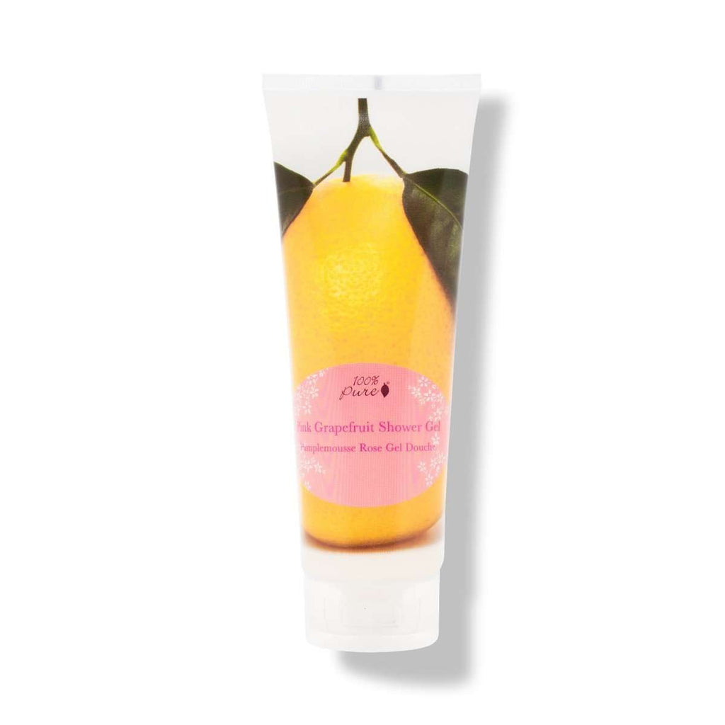 100% Pure® Pink Grapefruit Shower Gel at Socialite Beauty Canada