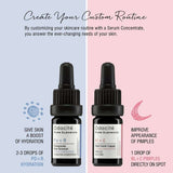 Odacité Po+R | Hydration Pomegranate Rose Geranium Serum Concentrate at Socialite Beauty Canada