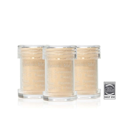 Jane Iredale Powder-Me SPF 30® Dry Sunscreen, Golden Dry Sunscreen / 3 Refills