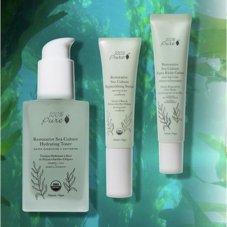 100% Pure® Restorative Sea Culture Replenishing Serum at Socialite Beauty Canada