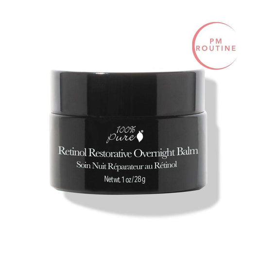 100% Pure® Retinol Restorative Overnight Balm at Socialite Beauty Canada