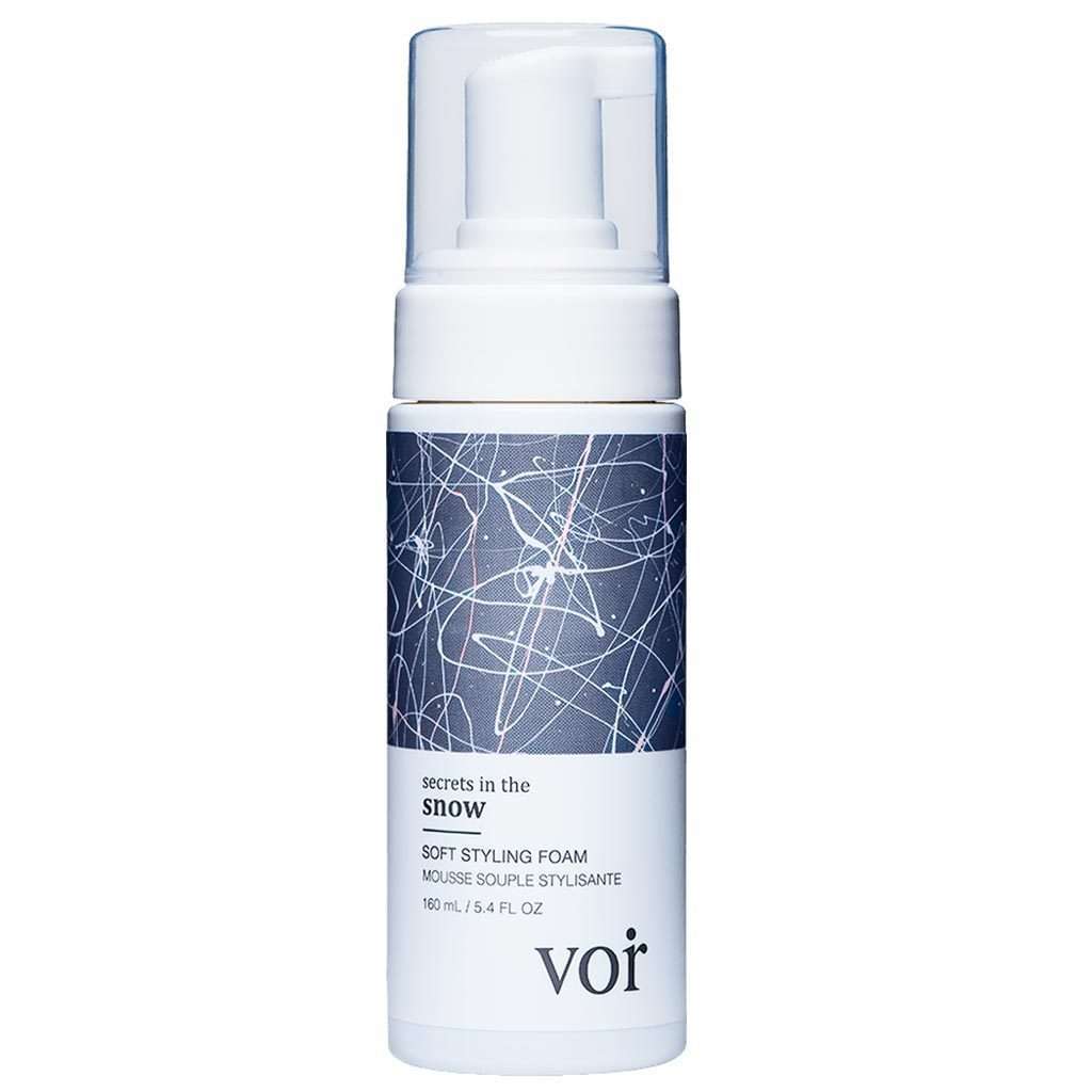 Voir Haircare Secrets in the Snow - Soft Styling Foam at Socialite Beauty Canada