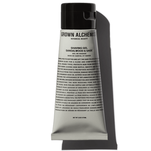 Grown Alchemist Shaving Gel: Sandalwood, Sage at Socialite Beauty Canada