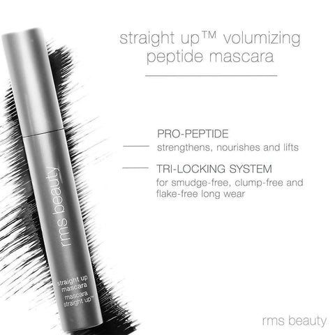 RMS Beauty Straight Up™ Volumizing Peptide Mascara at Socialite Beauty Canada