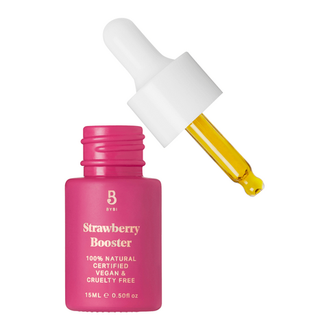 BYBI Beauty Strawberry Booster - 100% Cold Pressed Strawberry Seed Oil at Socialite Beauty Canada