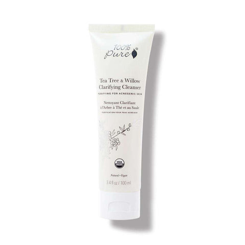 100% Pure® Tea Tree & Willow Clarifying Cleanser at Socialite Beauty Canada